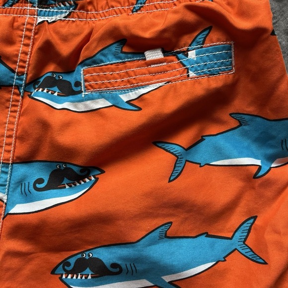 Children's Place Boys Shark Swim Trunks With Lining XL 14 - Picture 5 of 8